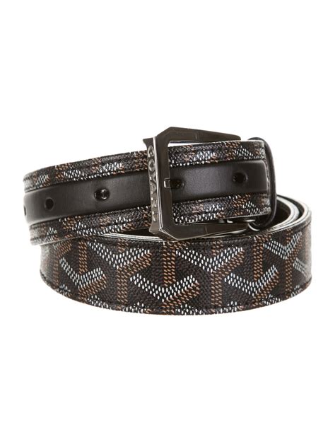 goyard belt supreme|authentic goyard belts.